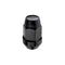 McGard Hex Lug Nut (Cone Seat Bulge Style) 1/2-20 / 3/4 Hex / 1.45in. Length (4-pack) - Black