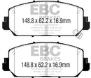 EBC 16+ Acura ILX 2.4 Redstuff Front Brake Pads