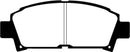 EBC 93-95 Toyota MR2 2.0 Turbo Redstuff Front Brake Pads