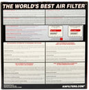 K&N Replacement Air Filter GM CARS V8, 1966-76