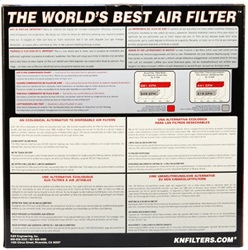 K&N Replacement Air Filter GM CARS AND TRUCKS,V6,V8,1969-92