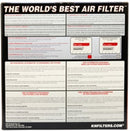K&N 16-18 Porsche 718 Boxster H4-2.0L Drop In Air Filter