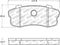 StopTech Performance 06-09 Chvy Corvette Z06 Rear Brake Pads