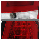 Spyder Chrysler 300C 08-10 V2 Light Bar LED Tail Lights - Red Clear ALT-YD-C308V2-LED-RC