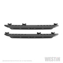 Westin/Snyper 2018+ Jeep Wrangler JL Unlimited 4DR Triple Tube Rock Rail Steps - Textured Black