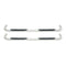 Westin 2005-2018 Toyota Tacoma Double Cab E-Series 3 Nerf Step Bars - SS