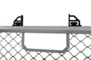 Deezee 17-23 Ford SuperDuty Cargo Management Cab Rack - Silver Mesh