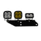 Baja Designs 17-18 F-150 Raptor Fog Light & Sportsmen Fog Pocket Kit - Amber