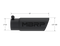 MBRP Universal Tip 3-1/2in O.D. Angled Rolled End - 3in ID Inlet 10in Length - Black