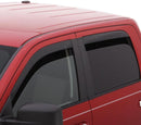 AVS 09-18 Dodge RAM 1500 Crew Cab Ventvisor Low Profile In-Channel Deflectors 4pc - Smoke