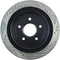 StopTech 97-10 Chevy Corvette Slotted & Drilled Rear Right Rotor