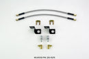 Wilwood Flexline Kit 14 inch -3 M10-1.5 IF 1/8 NPT 90 Degree
