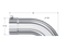 MBRP Universal Tip 4 O.D. Turn Down 4 inlet 12 length