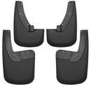 Husky Liners 09-17 Dodge Ram 1500/2500 Both w/ OE Fender Flares Front and Rear Mud Guards - Black