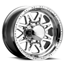 Raceline 888 Renegade 16x10in / 8x165.1 BP / -25mm Offset / 130.81mm Bore - Polished Wheel