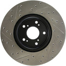 StopTech 04-08 Acura TL (Brembo Caliber) SportStop Slotted &amp; Drilled Left Front Rotor