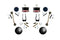 Skyjacker 2020 Jeep Gladiator (JT) 4 Door All Models Rear 1in Metal Spacer Kit