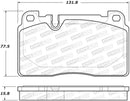 StopTech 07-15 Audi Q7 Street Performance Front Brake Pads