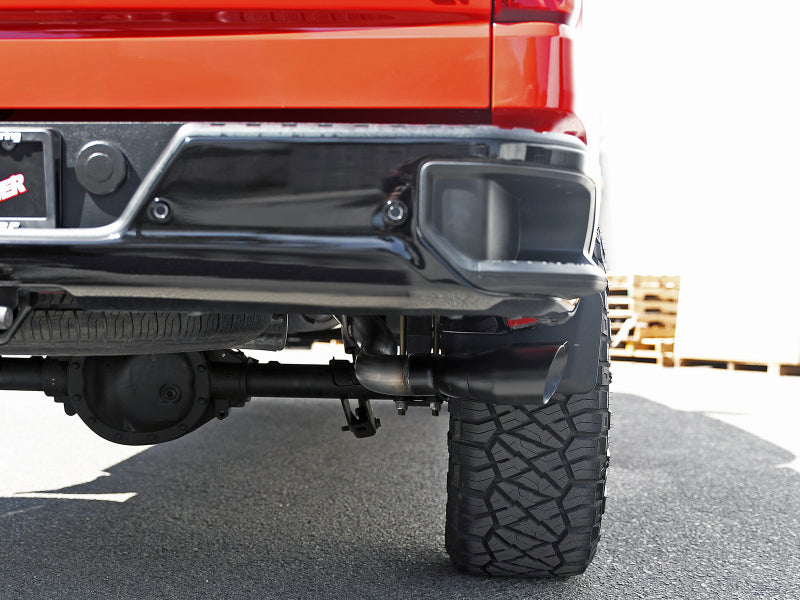 aFe Vulcan Series 3in 304SS Exhaust Cat-Back w/Blk Tip 2019 GM Silverado/Sierra 1500 L4-2.7L (t)