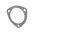 QTP 3in Bolt-On QTEC 3 Bolt Gasket