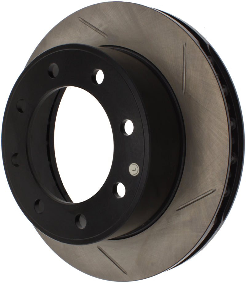 StopTech Power Slot 00-05 Ford Excursion / 99-04 F250/F350 Front Left Slotted CRYO Brake Rotor