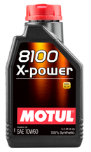 Motul 1L Synthetic Engine Oil 8100 10W60 X-Power - ACEA A3/B4