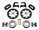 Wilwood Forged Dynalite Rear Drag Kit Drilled Rotor Big Ford 2.36in Offset