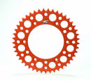 Renthal 2021 KTM 250 EXC Rear Grooved Sprocket - Orange 520-50P Teeth