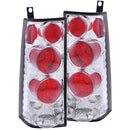 ANZO 2003-2015 Chevrolet Express Taillights Chrome