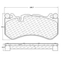 StopTech Mercedes Benz Front Street Touring Brake Pads