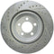 StopTech Select Sport 10-14 Dodge Challenger Drilled and Slotted Front Left Brake Rotor