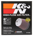 K&N Round Tapered Universal Air Filter 6 inch Flange 7 1/2 inch Base 5 inch Top 7 1/2 inch Height