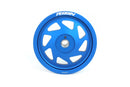 Perrin 2022 BRZ/86 / 19-22 Subaru WRX Lightweight Crank Pulley (FA/FB Eng w/Small Hub) - Blue