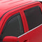 AVS 07-13 Toyota Yaris Sedan Only Ventvisor In-Channel Front & Rear Window Deflectors 4pc - Smoke