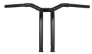 Burly Brand Dominator Raked Bar 14in - Matte Black