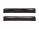 WeatherTech 11+ Jeep Grand Cherokee Rear Side Window Deflectors - Dark Smoke