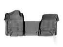 WeatherTech 2014+ Chevrolet Silverado 1500/2500/3500 Double/Crew Cab Vinyl Front FloorLiner - Black