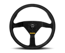 Momo MOD78 Steering Wheel 320 mm - Black Suede/Black Spokes