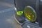 Perrin 08-14 Subaru WRX/STI Tow Hook Kit (Front) - Neon Yellow