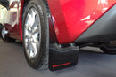 Rally Armor 14-18 Mazda3/Speed3 Black UR Mud Flap w/ Grey Logo