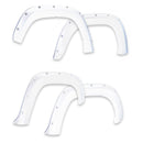 EGR 16+ Toyota Tacoma w/Mudflap Bolt-On Look Color Match Fender Flares - Set - Super White