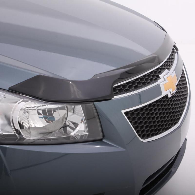 AVS 08-10 Mazda CX-7 Aeroskin Low Profile Acrylic Hood Shield - Smoke