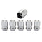 McGard Wheel Lock Nut Set - 5pk. (Cone Seat) M12X1.5 / 13/16 Hex / 1.28in. Length - Chrome