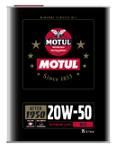 Motul 20W50 Classic Performance Oil - 10x2L