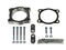 aFe 02-09 Chevrolet Trailblazer/ 02-09 GMC Envoy L6 4.2L Silver Bullet Throttle Body Spacer - Silver