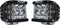 Rigid Industries D-SS - Spot - Set of 2 - Black Housing