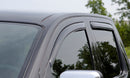 AVS 04-15 Nissan Titan Crew Cab Ventvisor In-Channel Front & Rear Window Deflectors 4pc - Smoke