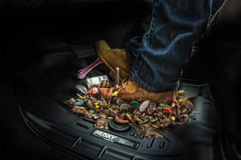 Husky Liners 07-13 GM Escalade/Suburban/Yukon WeatherBeater Tan Front & 2nd Seat Floor Liners