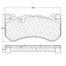 StopTech Mercedes Benz Front Street Touring Brake Pads