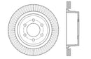 StopTech Slotted & Drilled Sport Brake Rotor